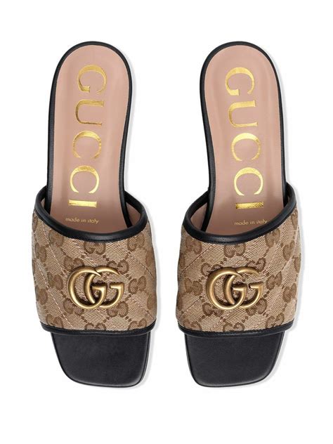 womens gucci flat sandals|Gucci jolie flat sandals.